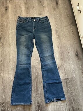 True Religion Blue Flare Jeans